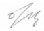 CEO signature